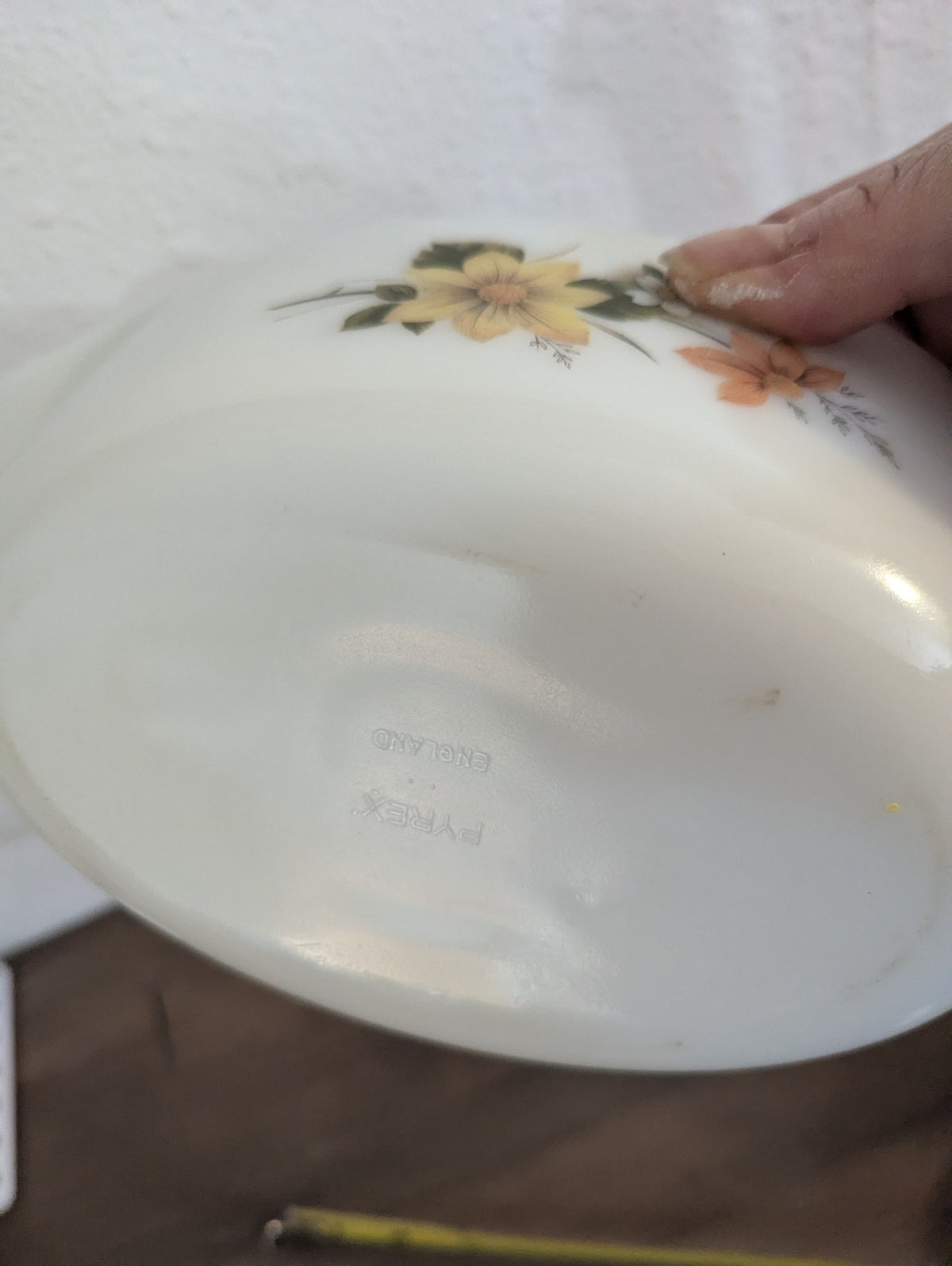 Pyrex Autumn Glory Covered Dish England