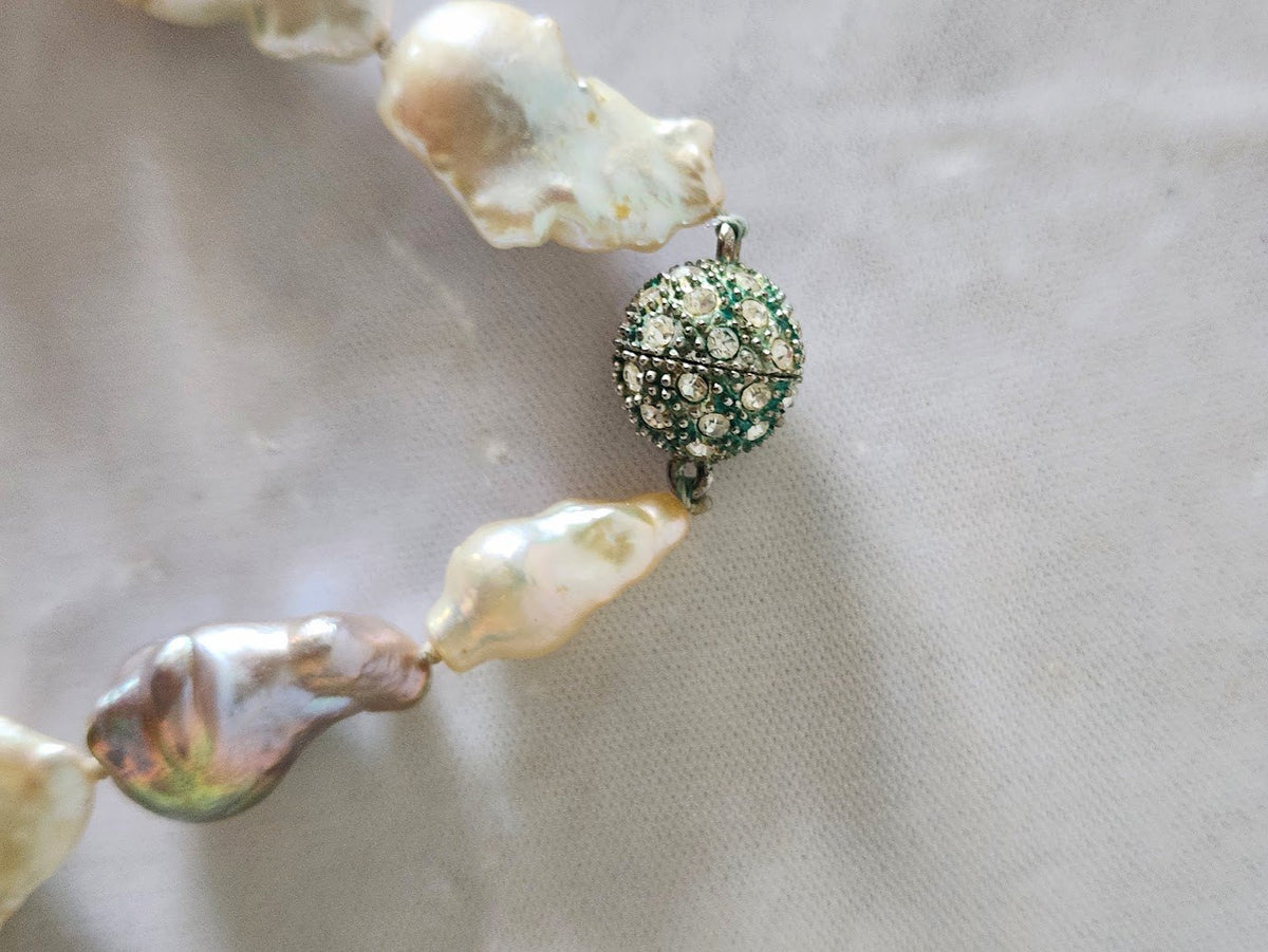 Huge Baroque Freshwater Pearl Necklace
