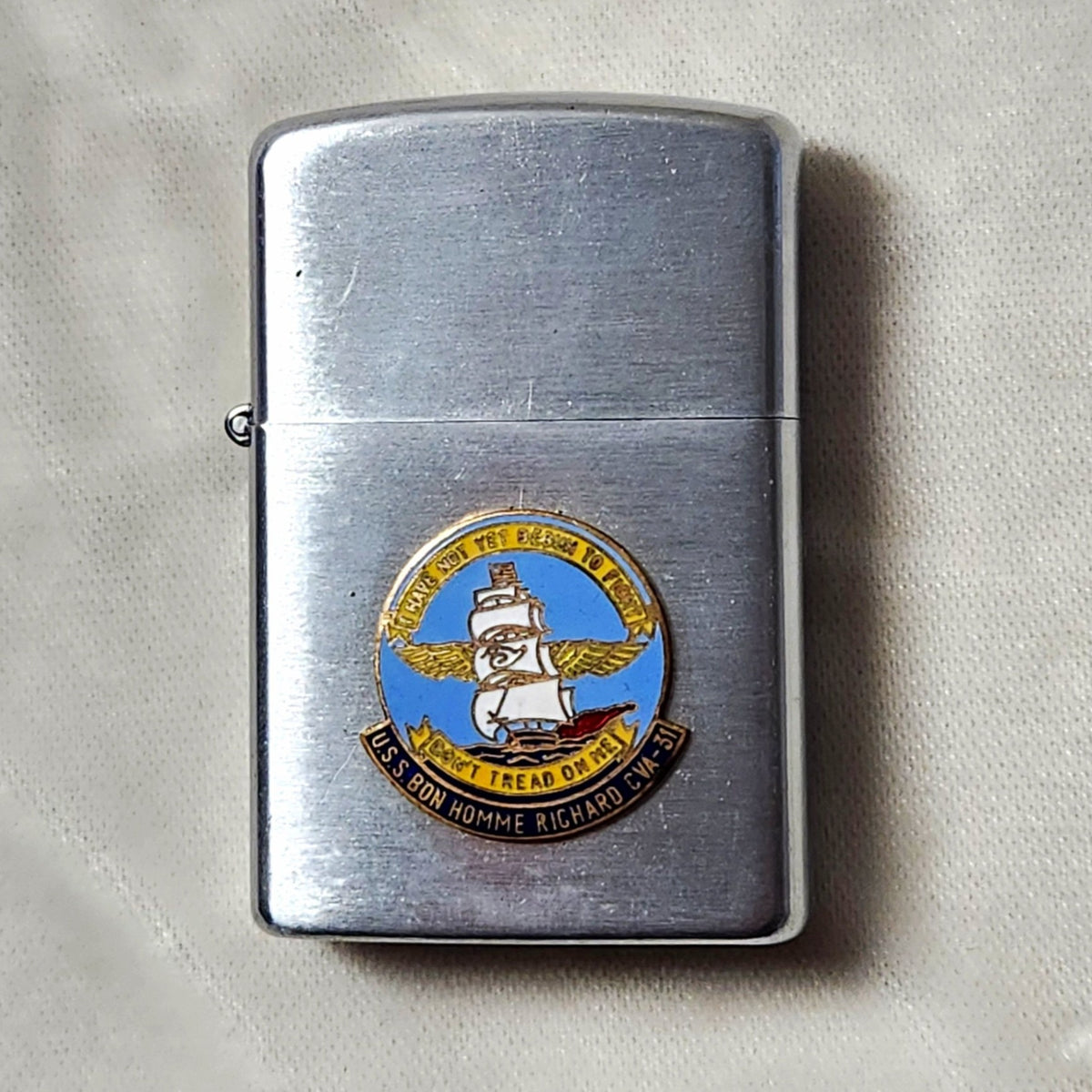 1960 USS Bon Homme Richard CVA-31 Penguin Lighter - U.S. Navy