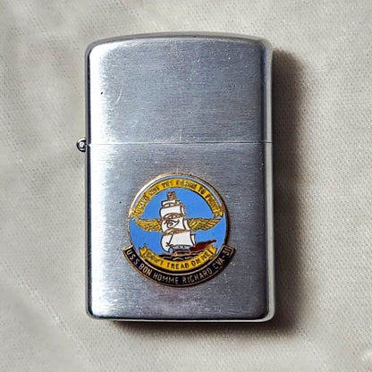 1960 USS Bon Homme Richard CVA-31 Penguin Lighter - U.S. Navy