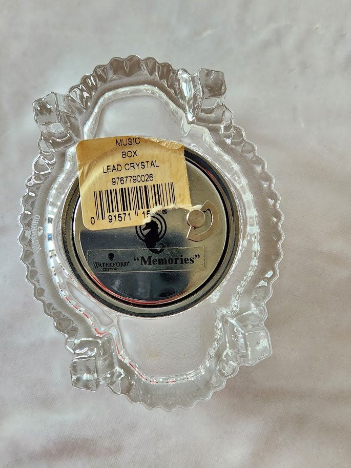 Waterford Crystal Musical Trinket Box - "Memory"