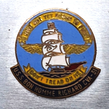 1960 USS Bon Homme Richard CVA-31 Penguin Lighter - U.S. Navy