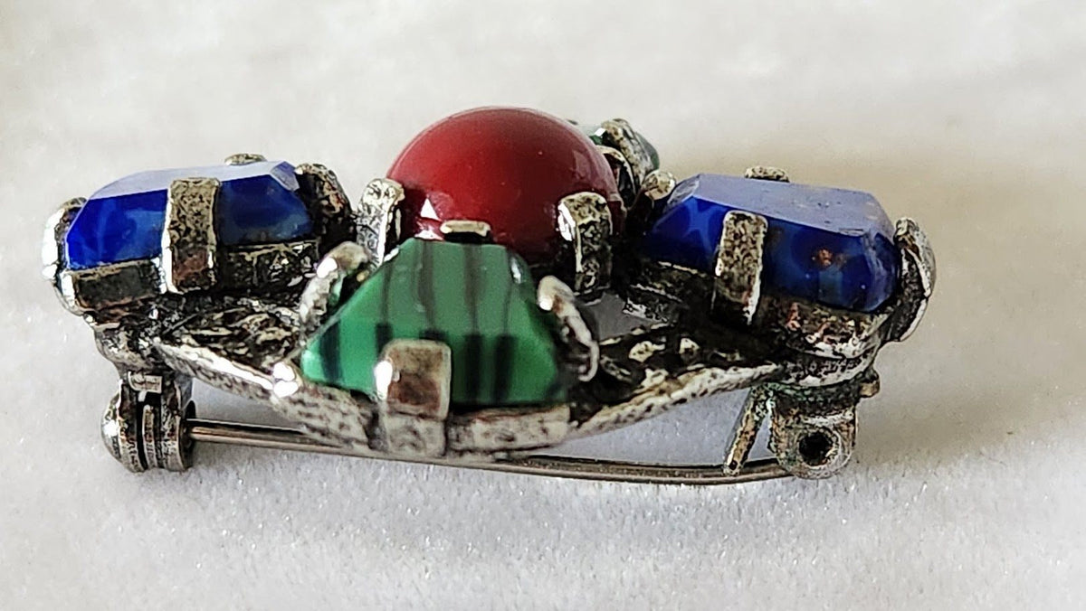 Miracle Scottish Pebble Style Brooch
