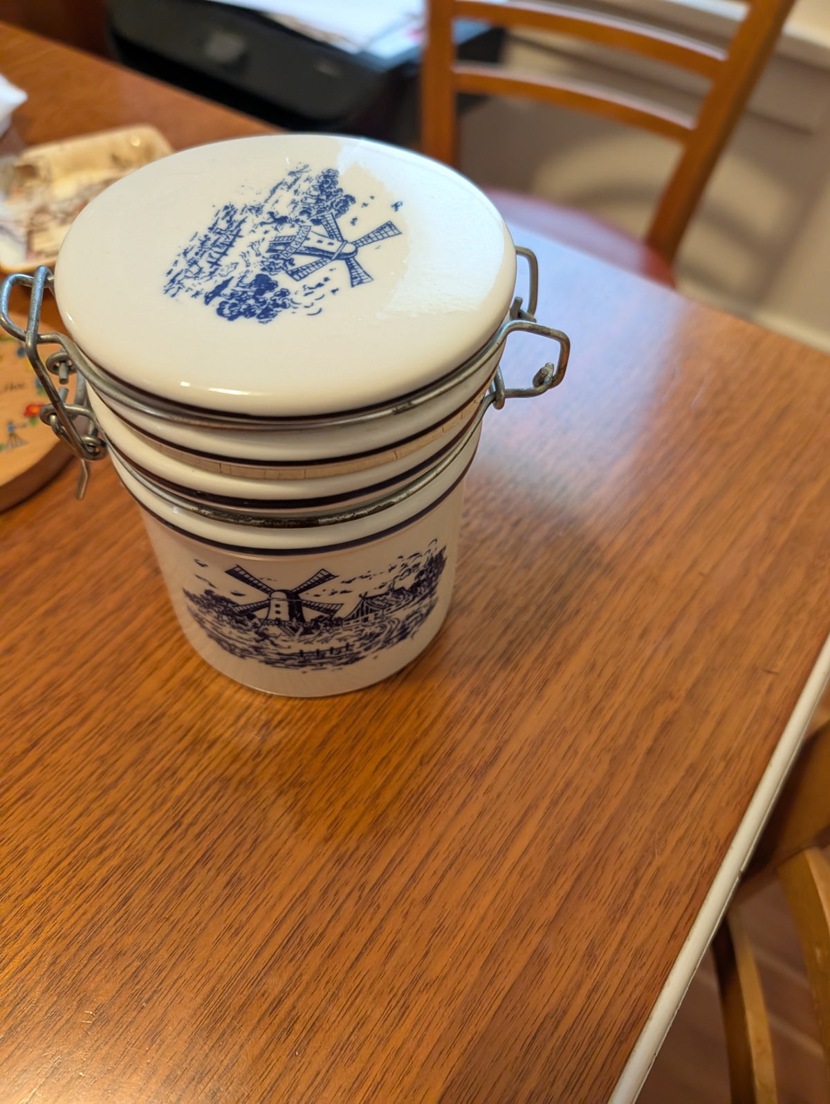 Vintage Teleflora Kitchen Cannister