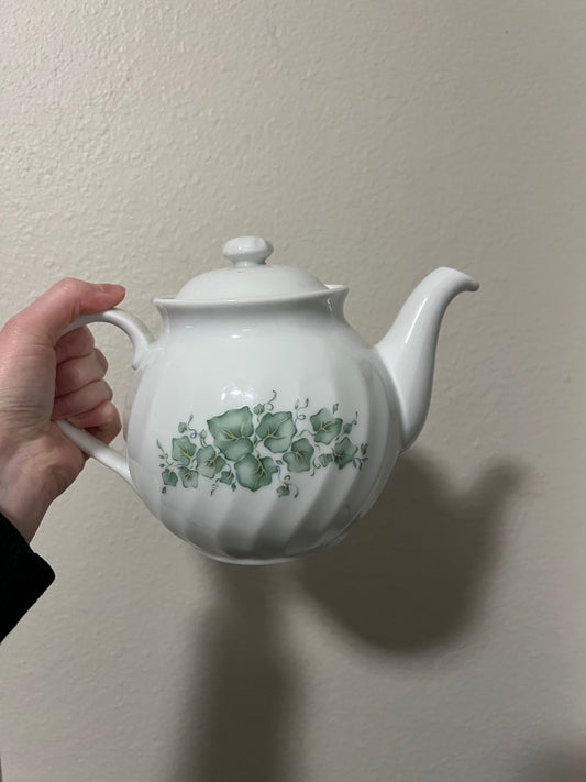 Vintage Corning Callaway Pattern Teapot 