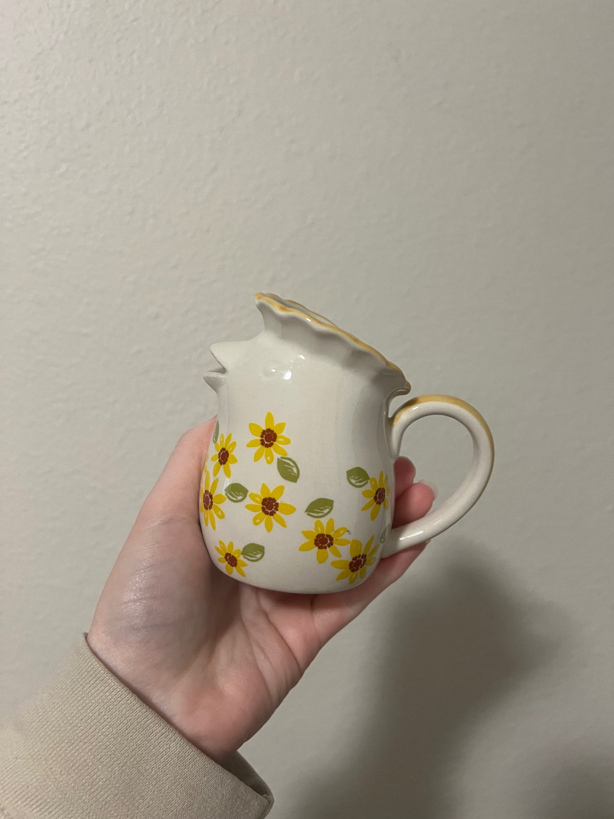 Vintage Grasslands Road Ceramic Chicken Creamer 