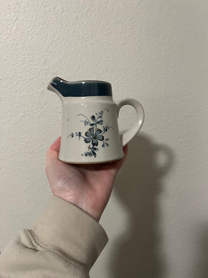 Vintage Noritake Stoneware Creamer 