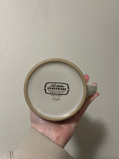 Vintage Noritake Stoneware Creamer 