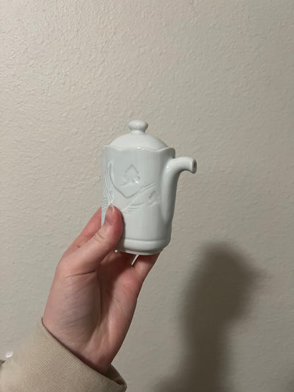 Vintage Japanese Celadon Creamer/Soy Sauce Pot