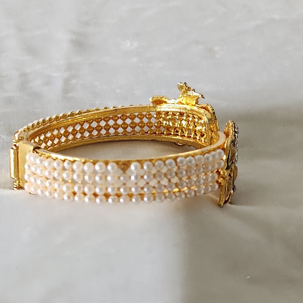 Indian Moghul Style Peacocks Bracelet