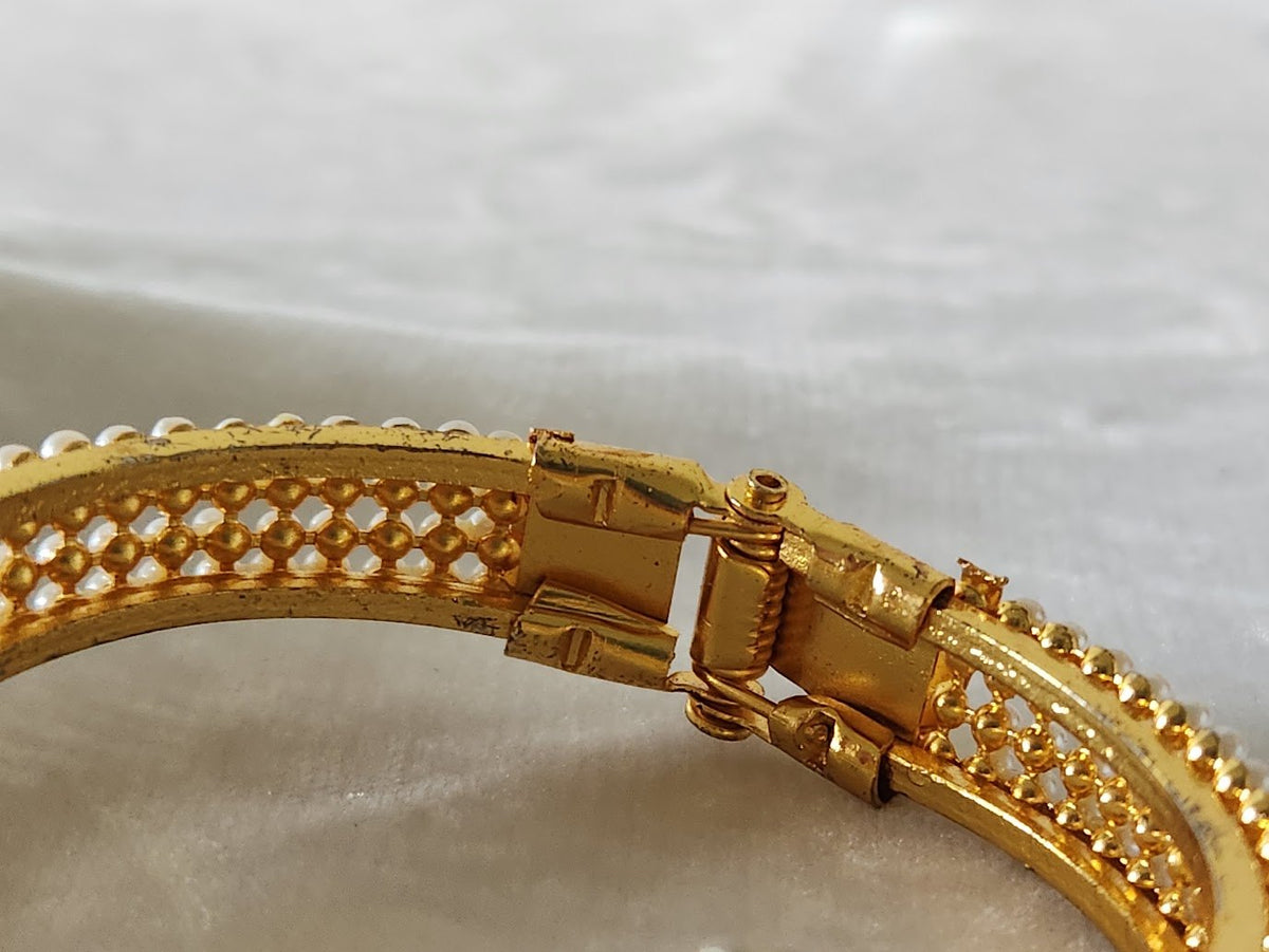 Indian Moghul Style Peacocks Bracelet