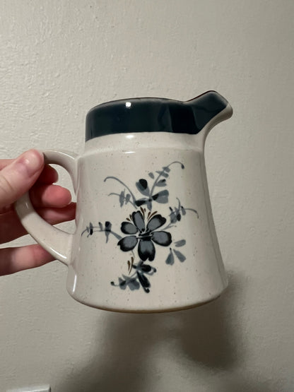 Vintage Noritake Stoneware Creamer 