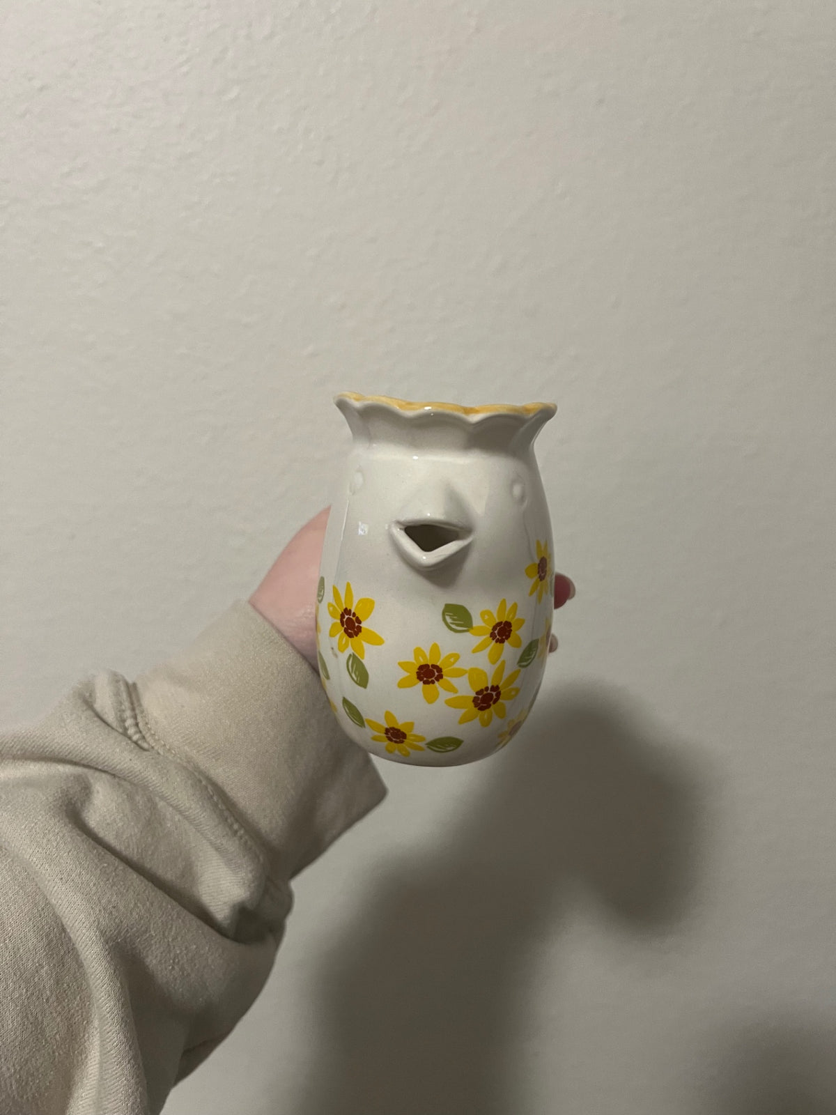 Vintage Grasslands Road Ceramic Chicken Creamer 