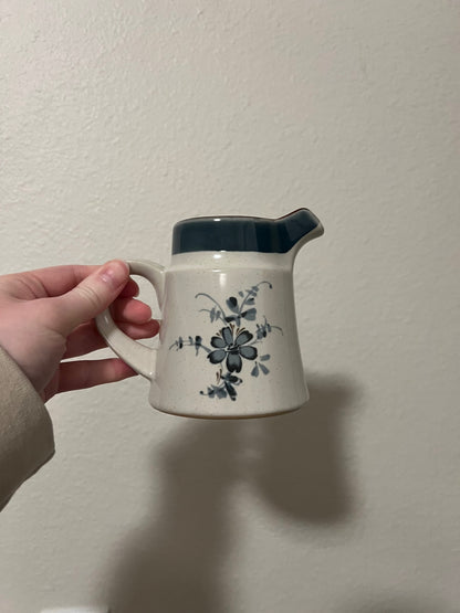 Vintage Noritake Stoneware Creamer 