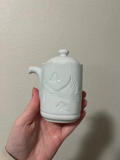 Vintage Japanese Celadon Creamer/Soy Sauce Pot