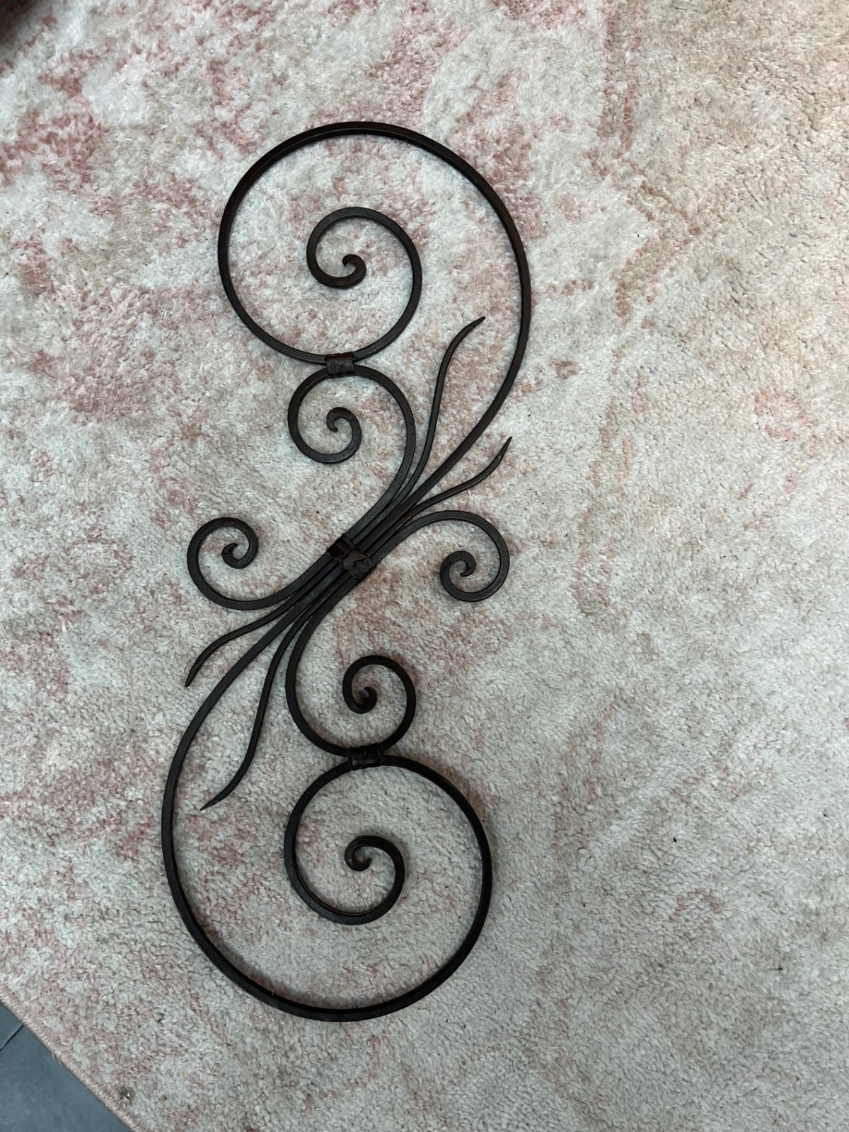 Brown Metal Wall Hanger 