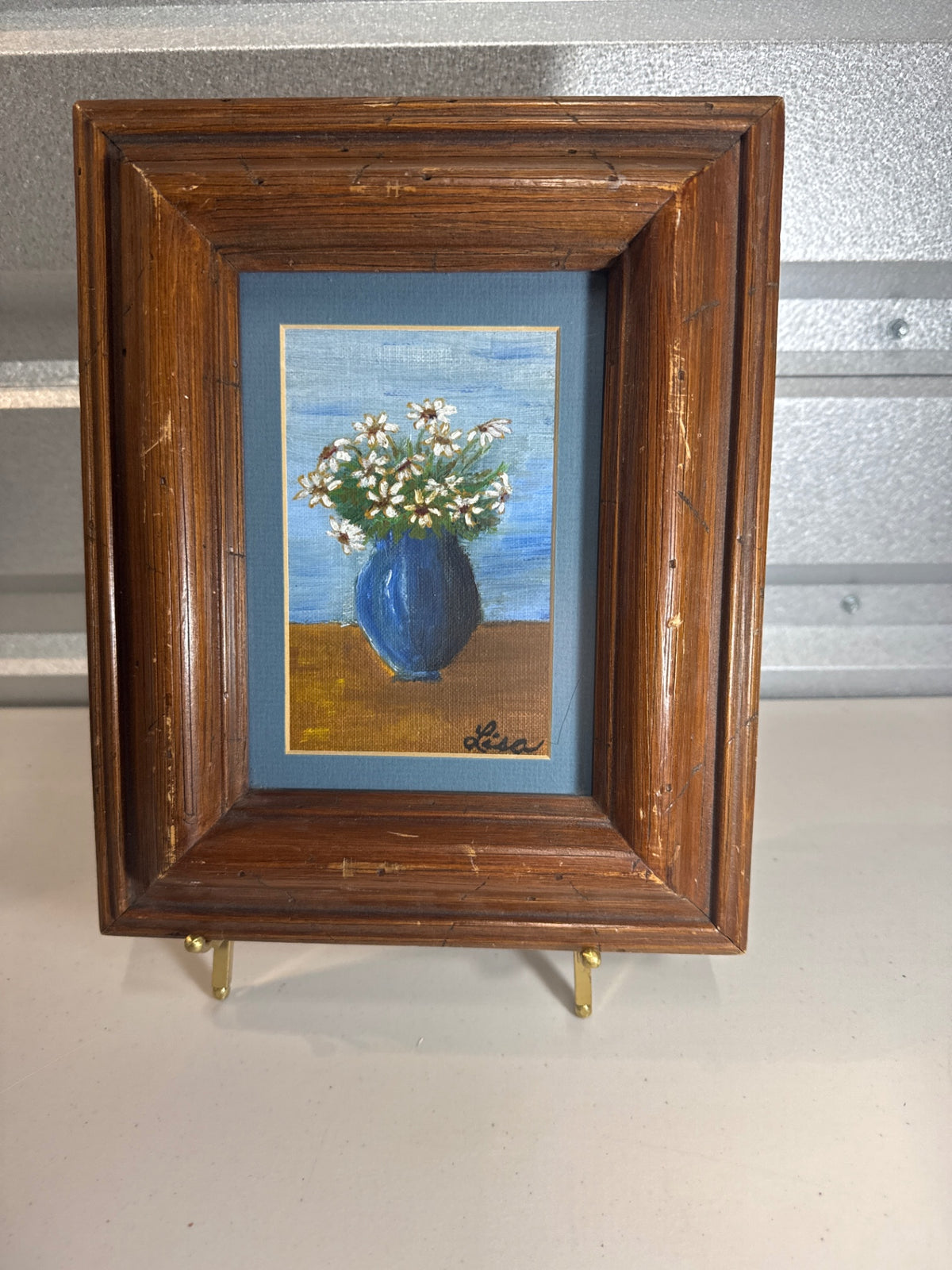 Original daisies painting 