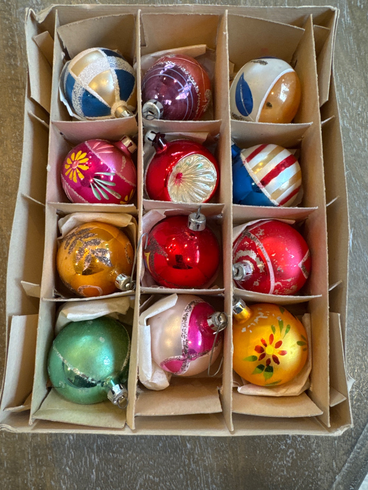 Vintage Poland  Santa land Christmas tree ornaments