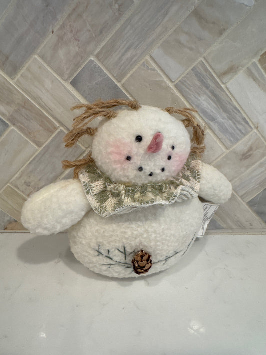 Snow Girl Plush Shelf Sitter