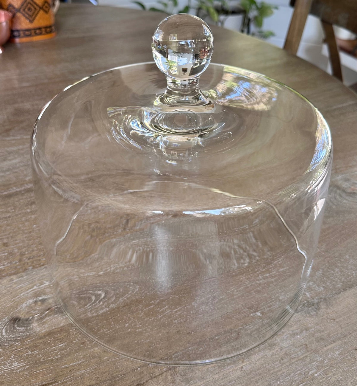 vintage glass Cake dome cloche