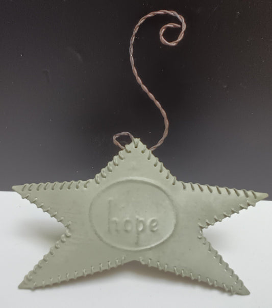 Rustic Styled Metal Star 