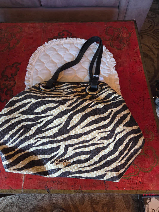 Jessica simpson zebra purse