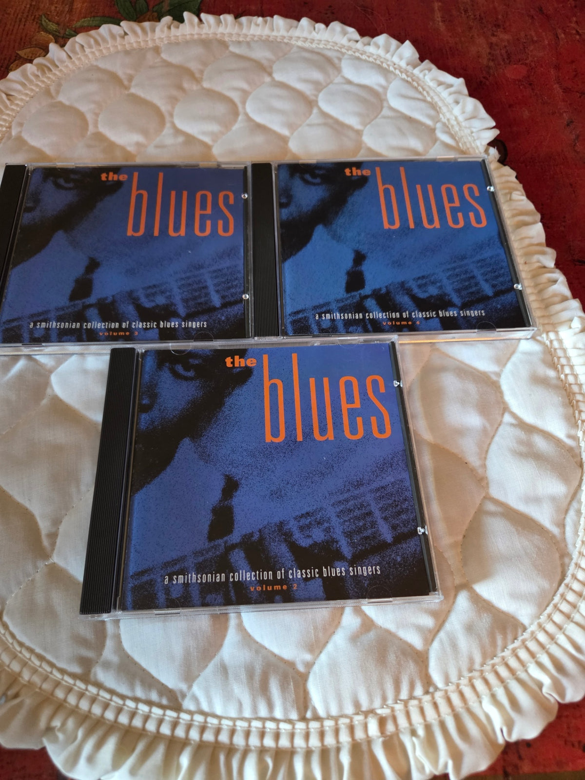 The blues set of three