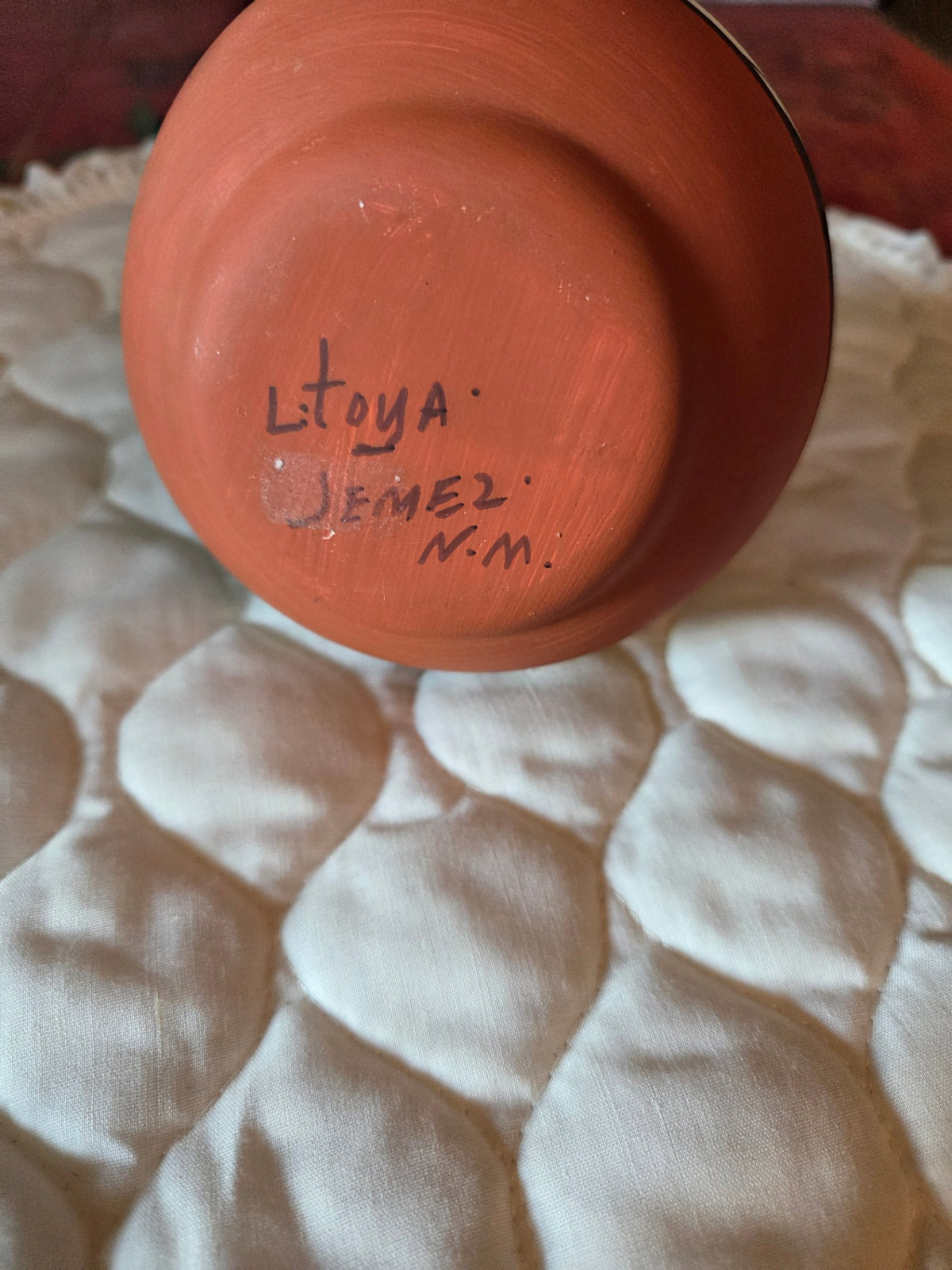 Jemez NM wedding vase