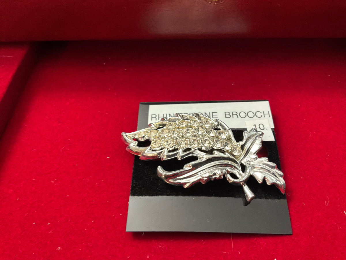 Vintage rhinestone brooch