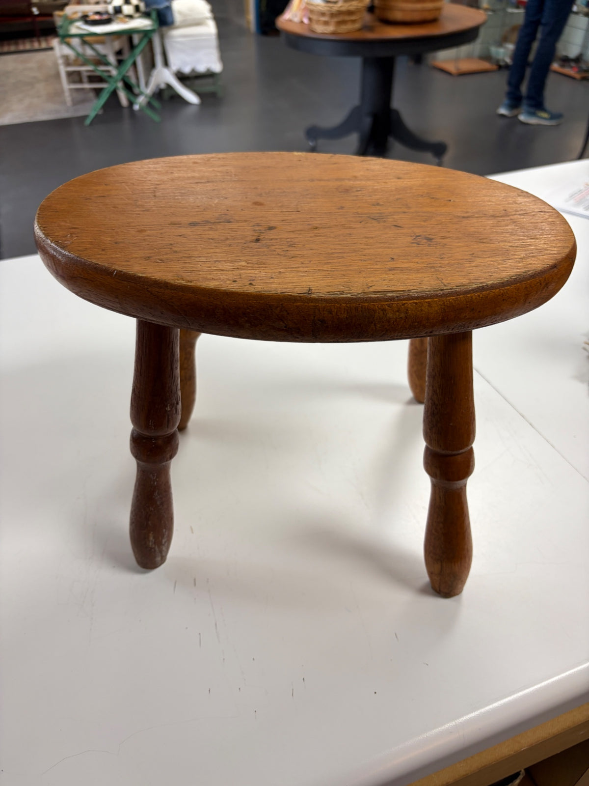 Vintage Wood Step Stool