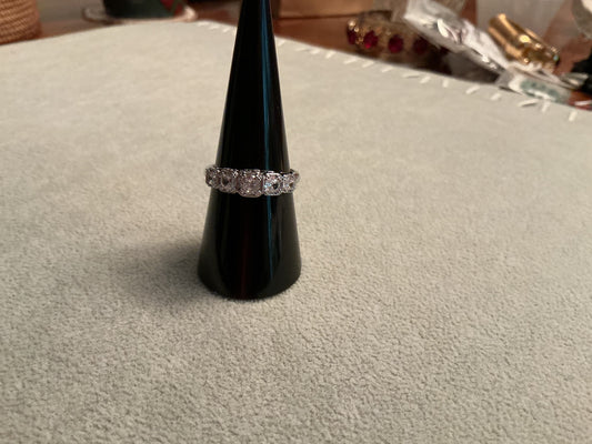 Pretty 5 Stone CZ Ring…size 8