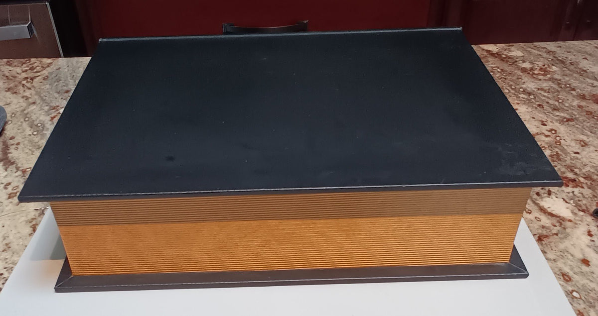 Large Wooden Book Box