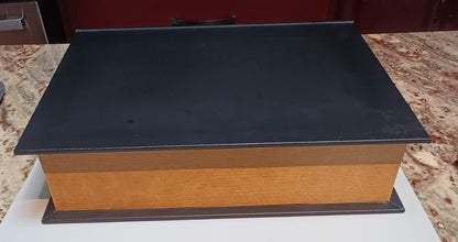 Large Wooden Book Box