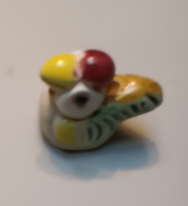 Handcrafted Peruvian Bird Bead