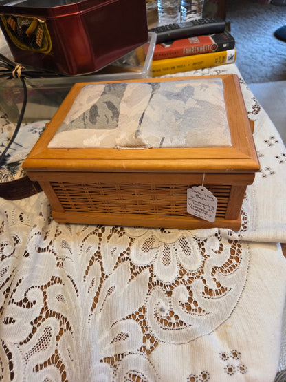 Sewing box and contents