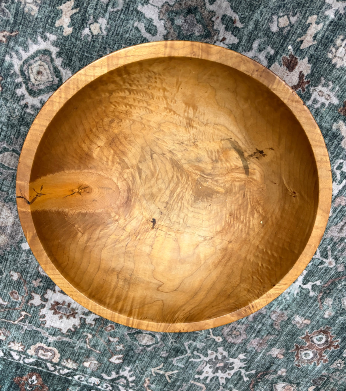 Large Wood Turned Bowl