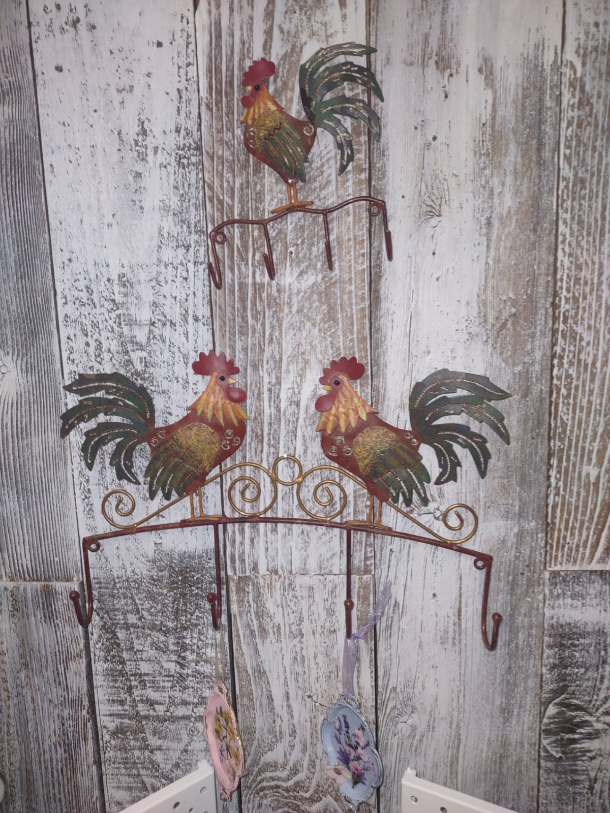  Set Wall hanging Rooster 