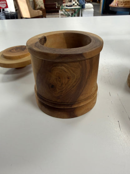 Turned Wood Spice Rack