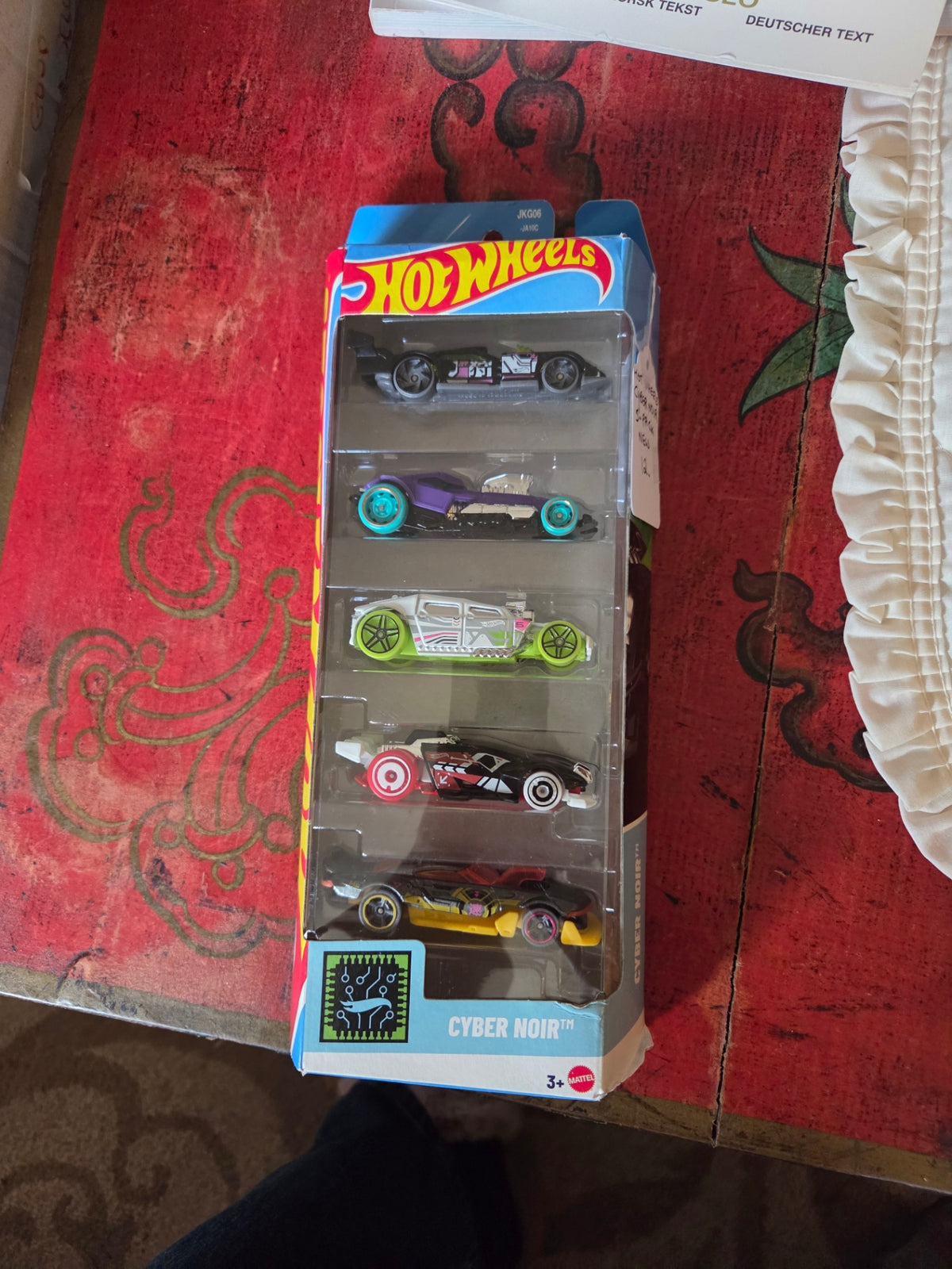 Hot wheels set  cyber noir