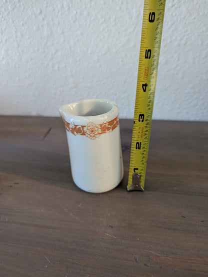 Vtg. Syracuse Restaurant Creamer Ironstone