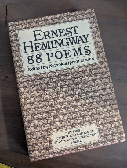 1979 Ernest Hemmingway 88 Poems