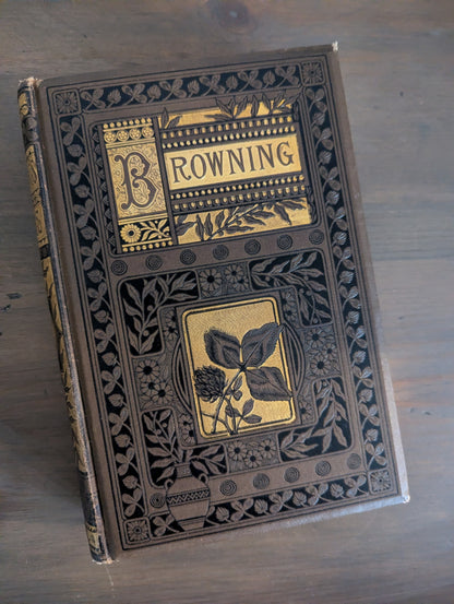 1880's Poetic Works of Elizabeth Barret Browning