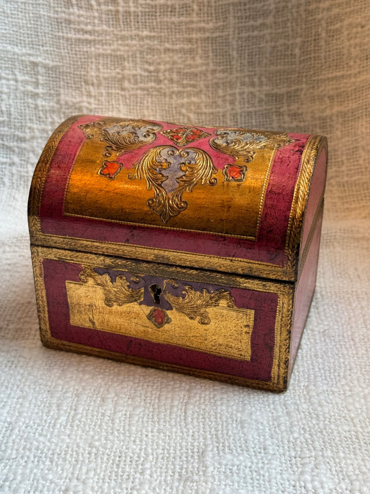Vintage Florentine box made in Italy 
