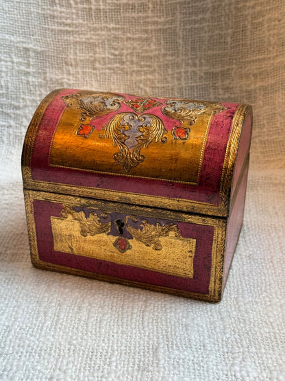 Vintage Florentine box made in Italy 