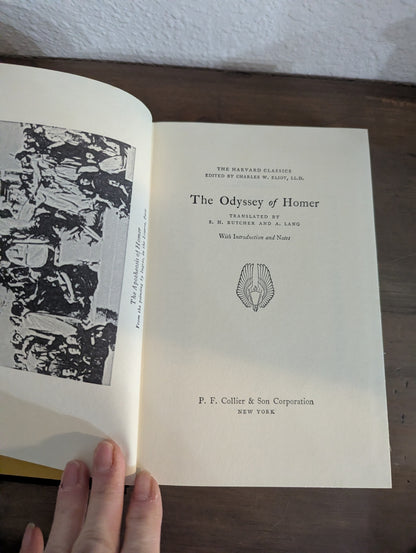 1937 Registered Harvard Classic: The Odyssey of Homer V.2