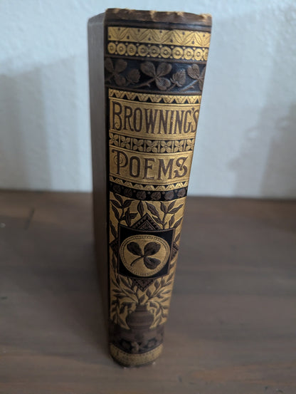 1880's Poetic Works of Elizabeth Barret Browning