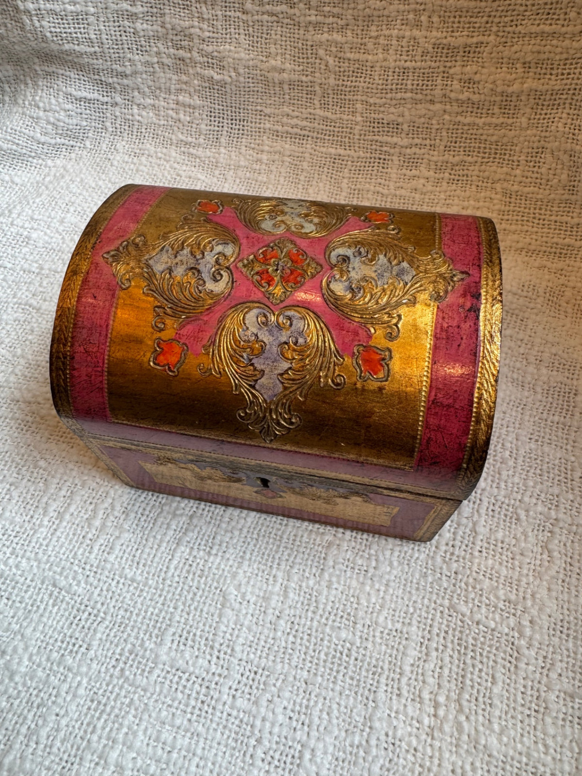 Vintage Florentine box made in Italy 