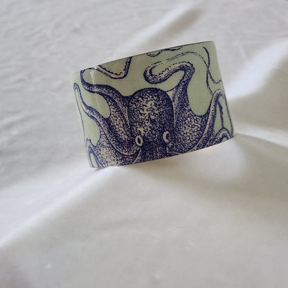 Vintage Two's Company Octopus Cuff Bracelet