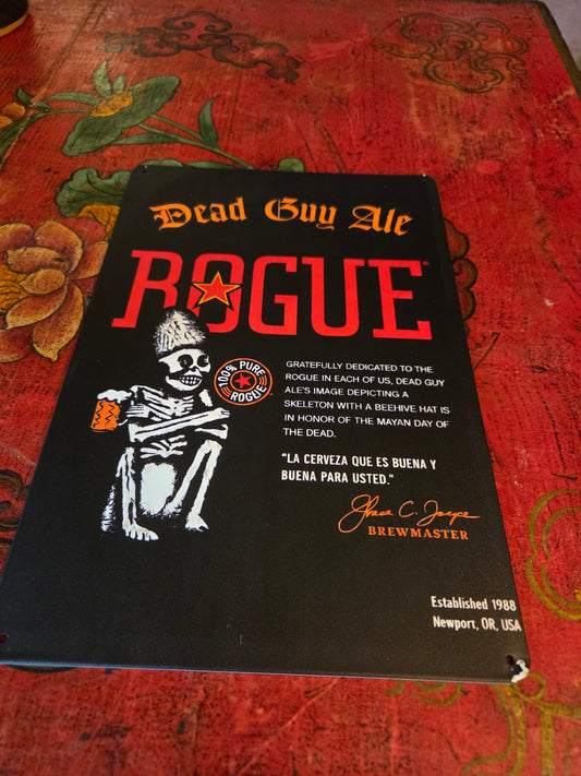 Rogue brewing sign