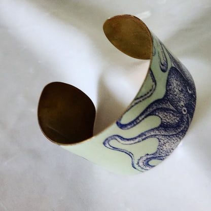 Vintage Two's Company Octopus Cuff Bracelet